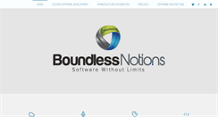 Desktop Screenshot of boundlessnotions.com